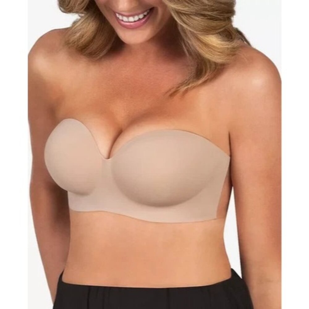 Fashion Forms Women Voluptuous Backless Strapless Bra Nude Size G NEW